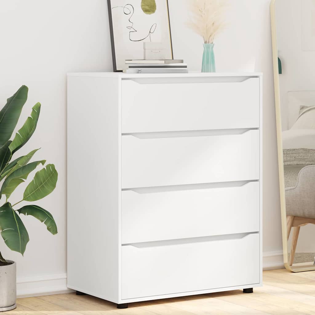 Storage Cabinets White 80 x 48 x 105 cm Engineered Wood