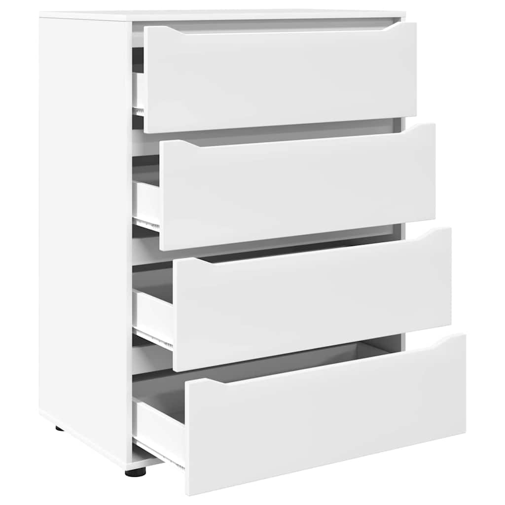 Storage Cabinets White 80 x 48 x 105 cm Engineered Wood