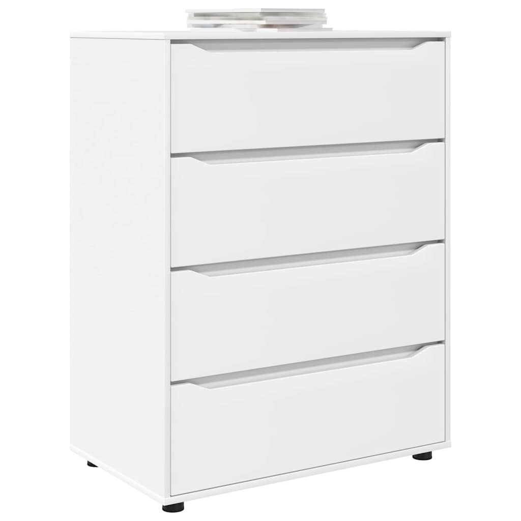 Storage Cabinets White 80 x 48 x 105 cm Engineered Wood