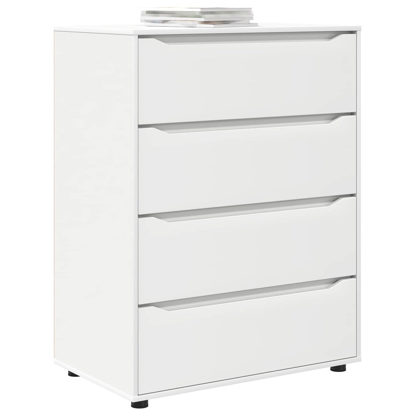 Storage Cabinets White 80 x 48 x 105 cm Engineered Wood