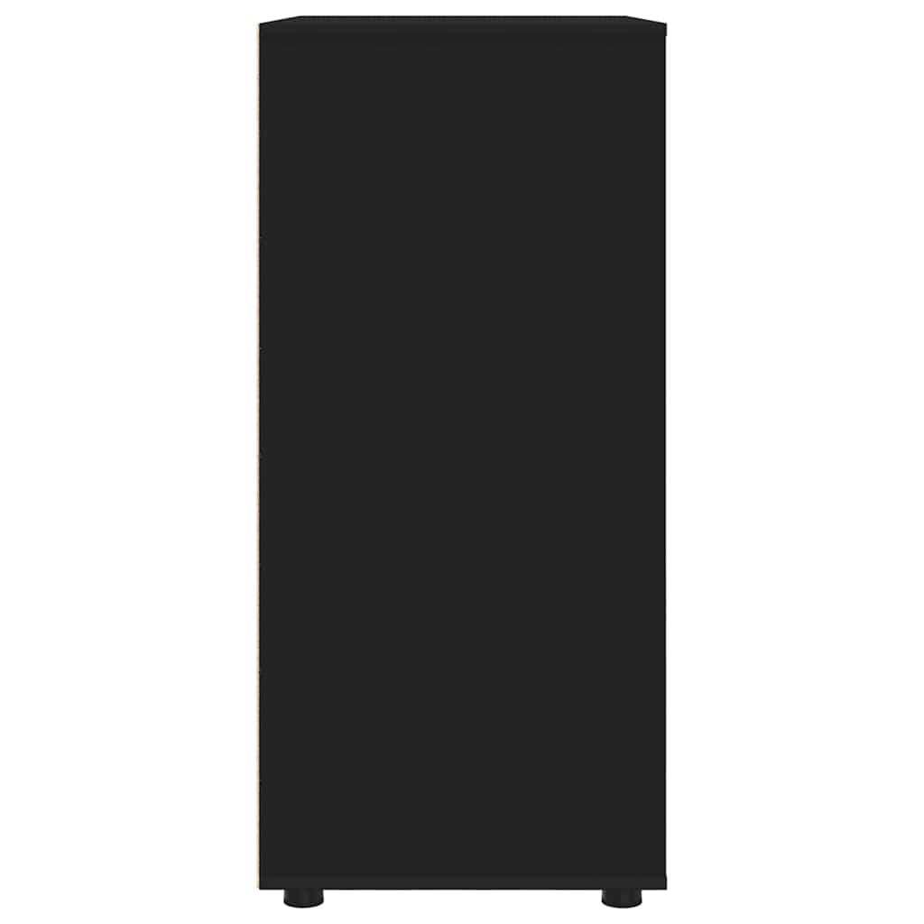 Storage Cabinets Black 80 x 48 x 105 cm Engineered Wood