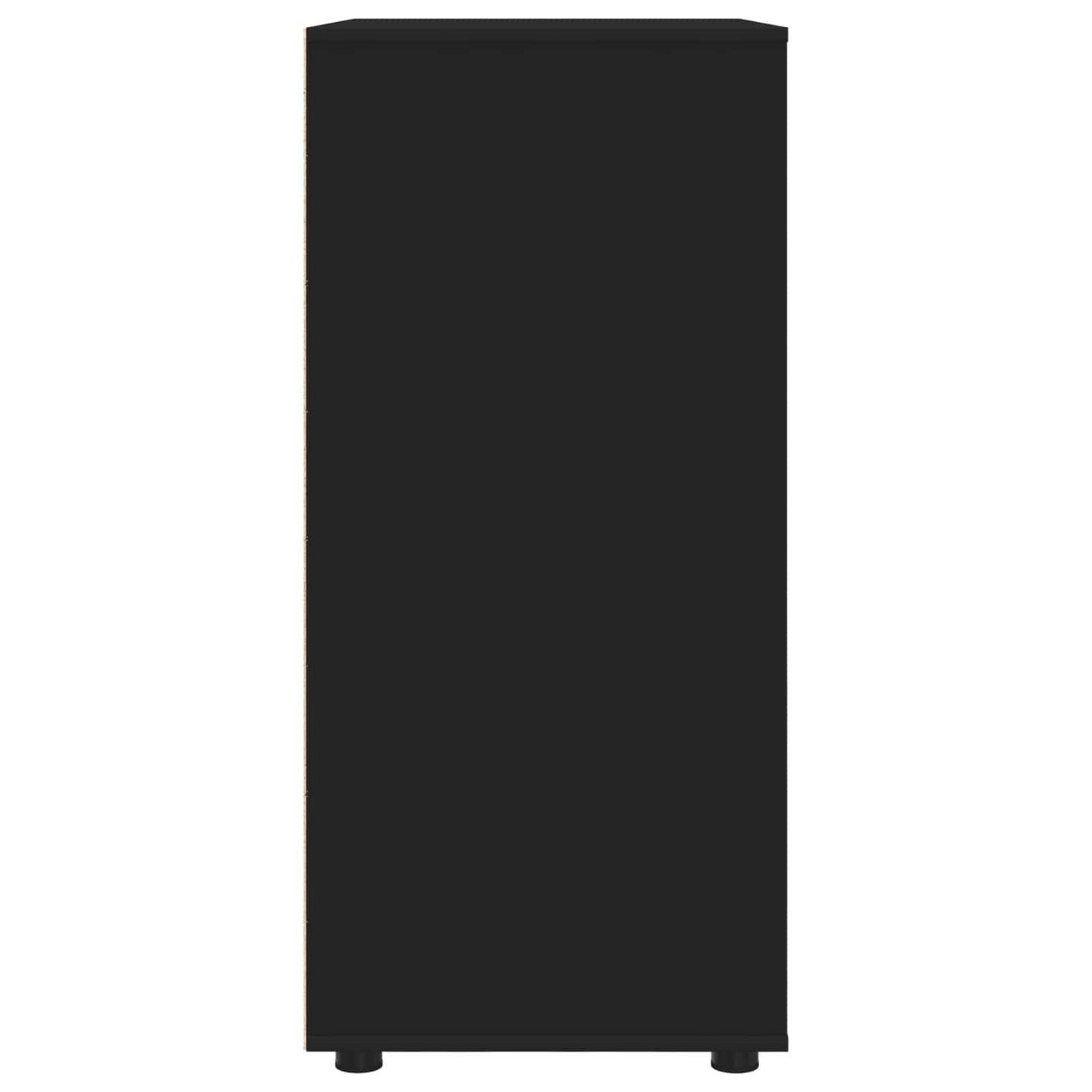 Storage Cabinets Black 80 x 48 x 105 cm Engineered Wood