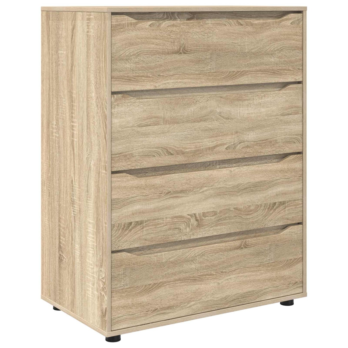 Storage Cabinets Sonoma Oak 80 x 48 x 105 cm Engineered Wood