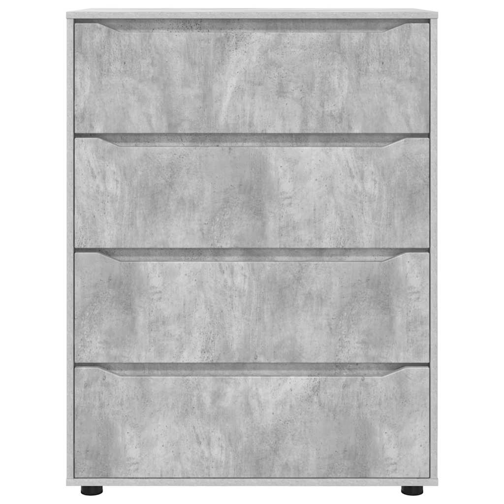 Storage Cabinets Concrete Grey 80 x 48 x 105 cm Engineered Wood