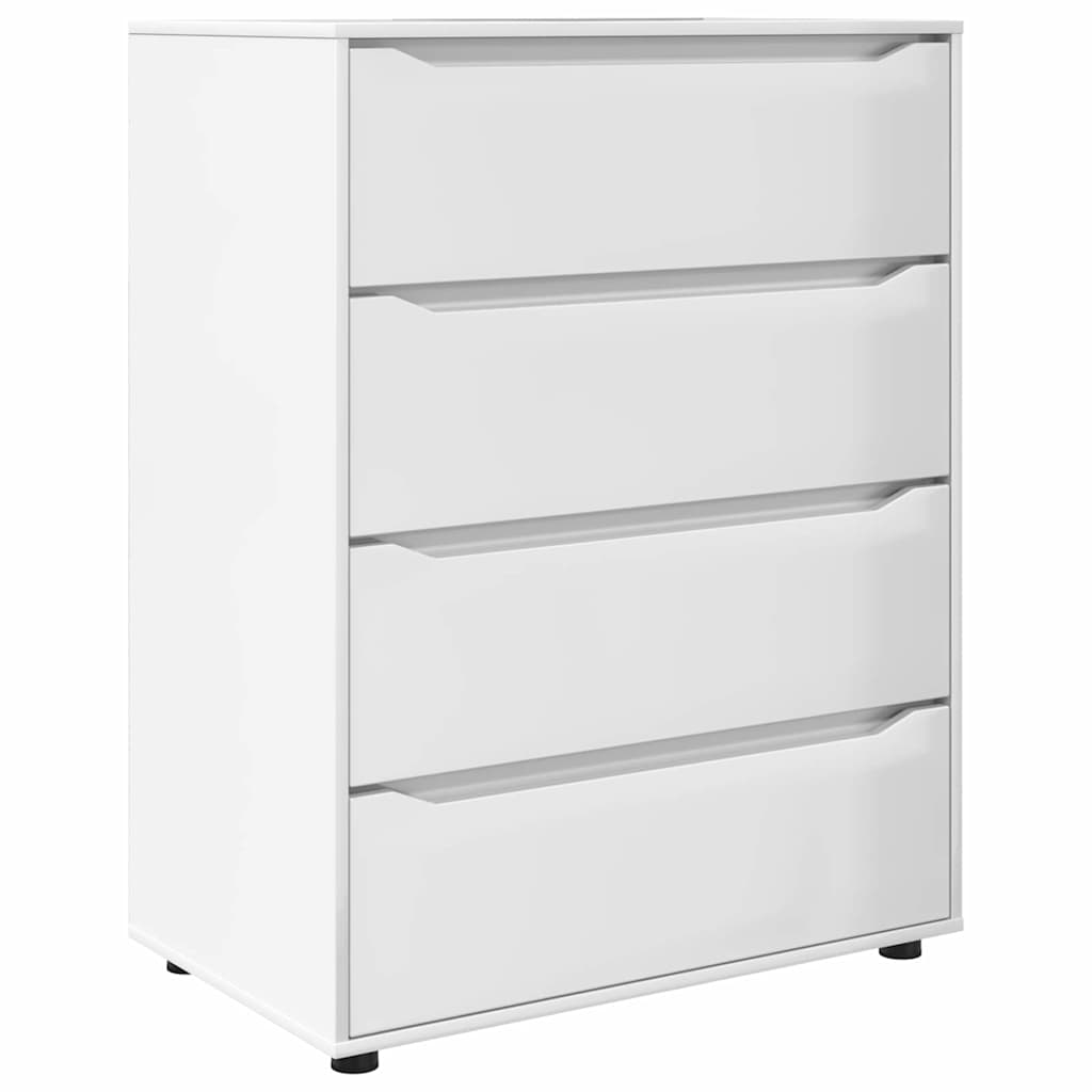 Storage Cabinets High Gloss White 80 x 48 x 105 cm