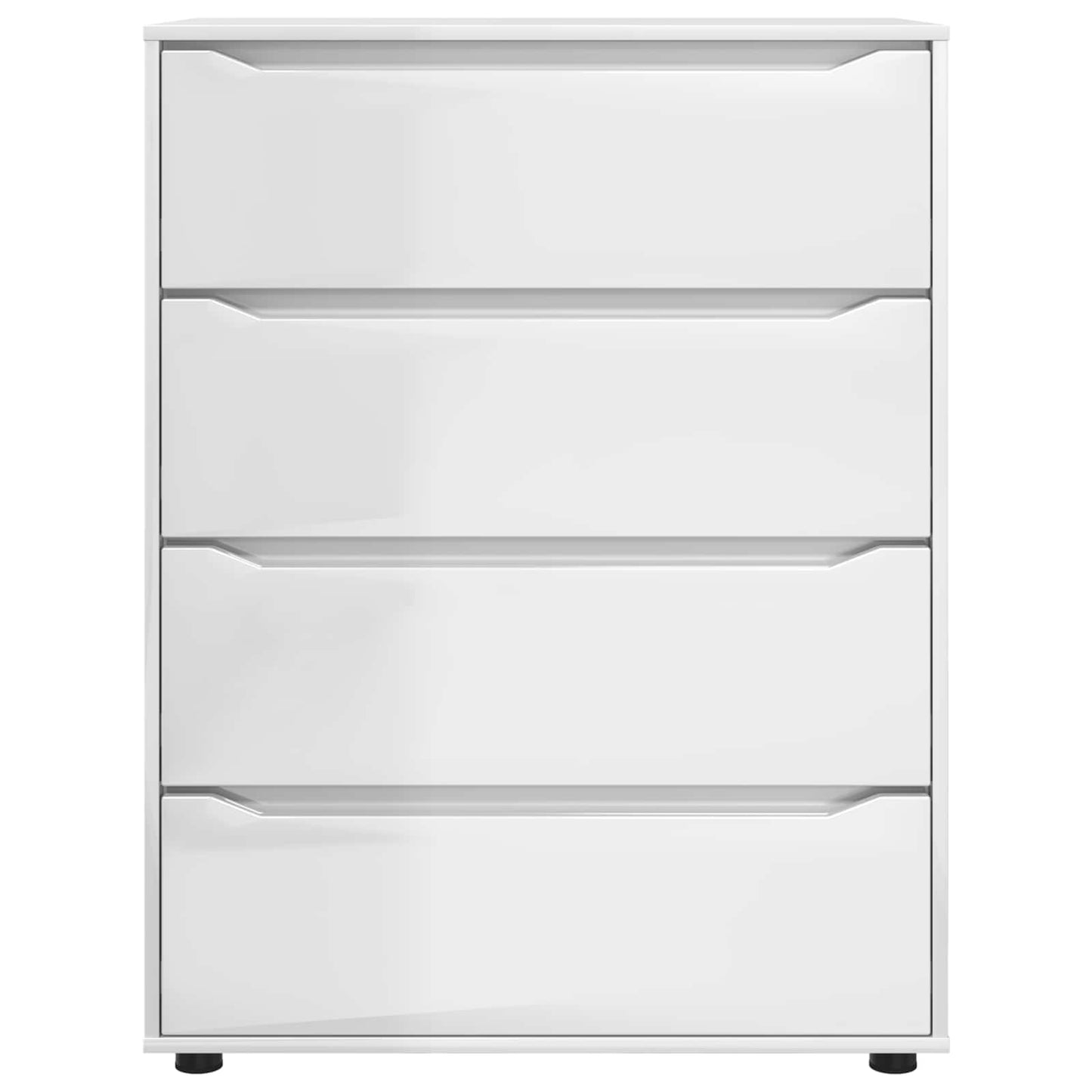 Storage Cabinets High Gloss White 80 x 48 x 105 cm
