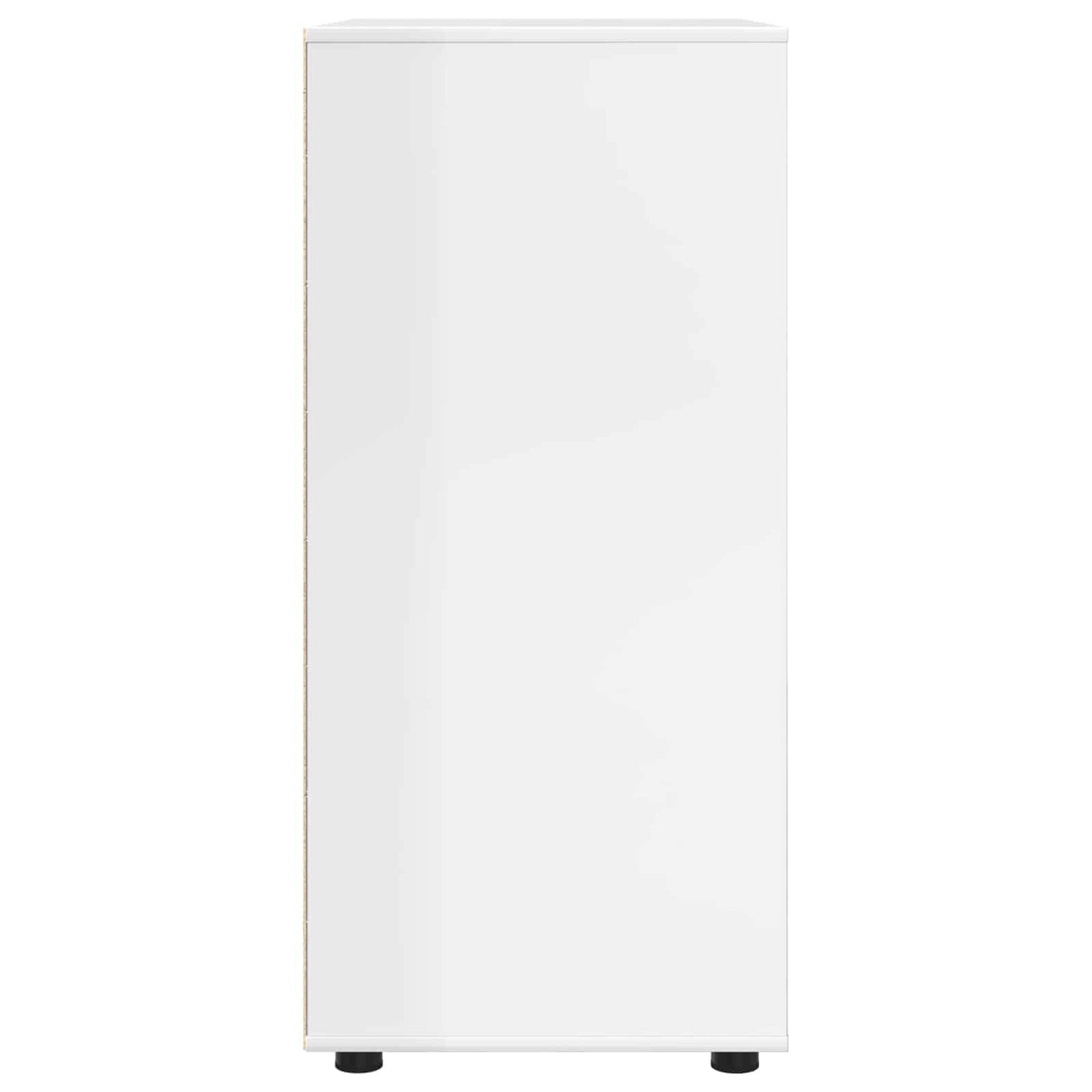 Storage Cabinets High Gloss White 80 x 48 x 105 cm