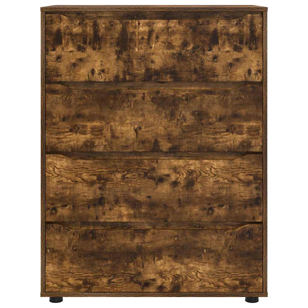 Storage Cabinets Smoked Oak 80 x 48 x 105 cm Engineered Wood