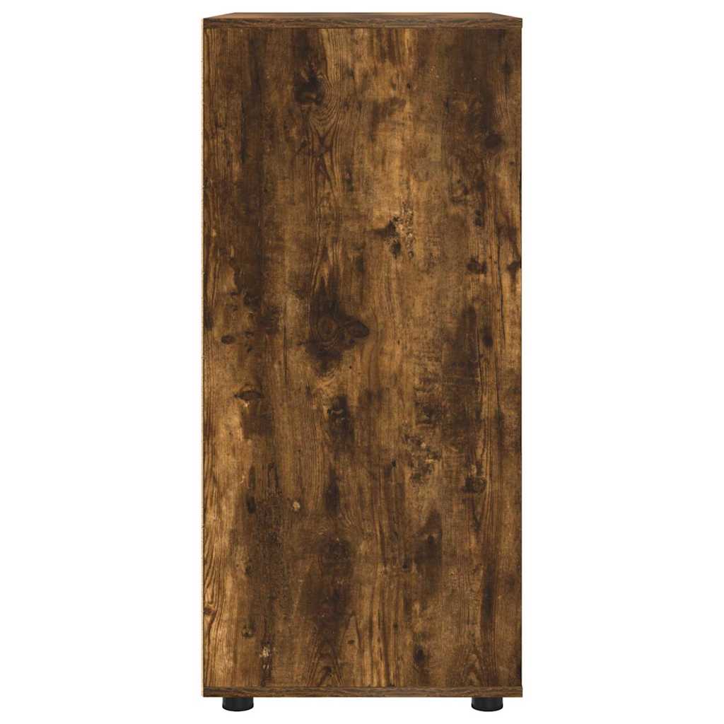 Storage Cabinets Smoked Oak 80 x 48 x 105 cm Engineered Wood