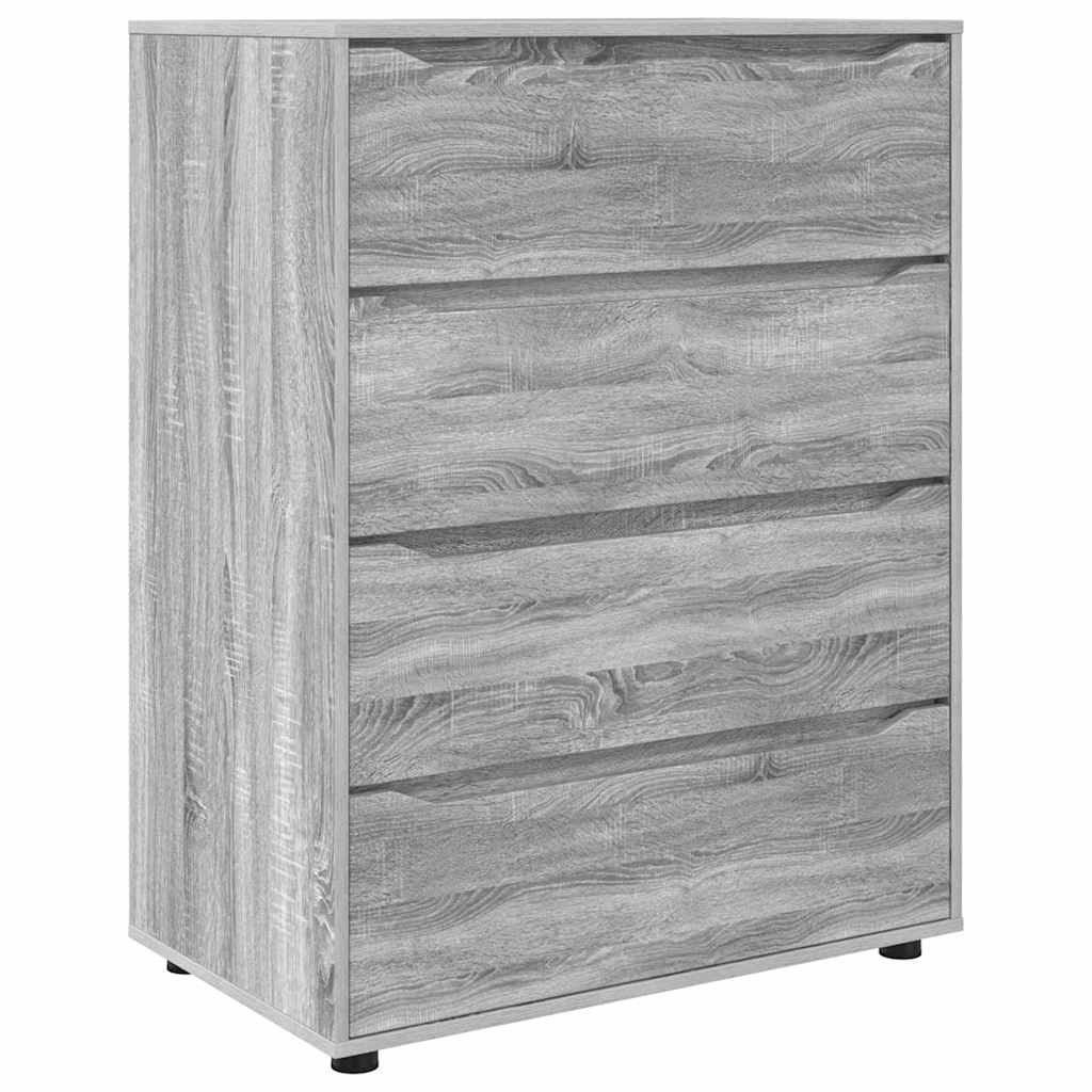 Storage Cabinets Grey Sonoma 80 x 48 x 105 cm Engineered Wood