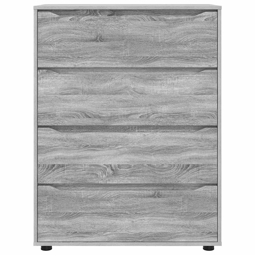 Storage Cabinets Grey Sonoma 80 x 48 x 105 cm Engineered Wood