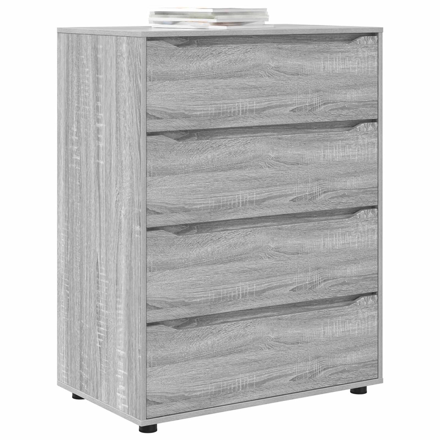 Storage Cabinets Grey Sonoma 80 x 48 x 105 cm Engineered Wood
