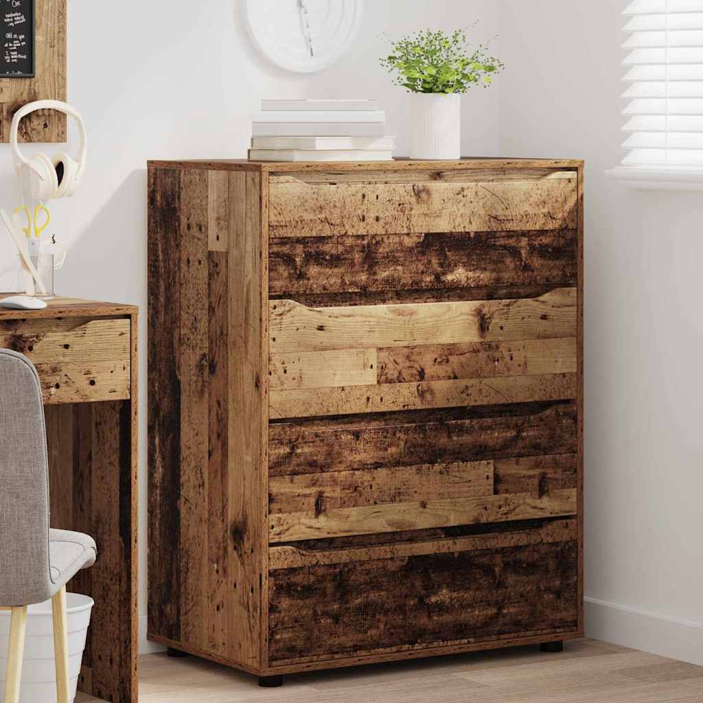 Storage Cabinets Old Wood 80 x 48 x 105 cm Engineered Wood