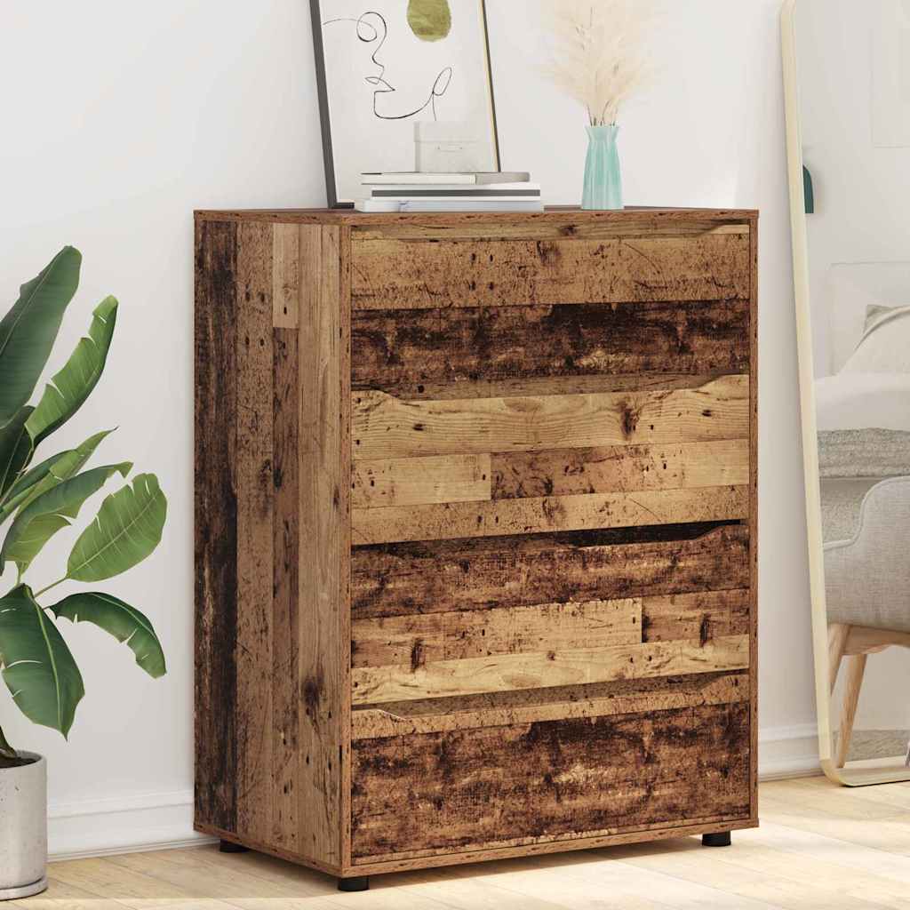 Storage Cabinets Old Wood 80 x 48 x 105 cm Engineered Wood