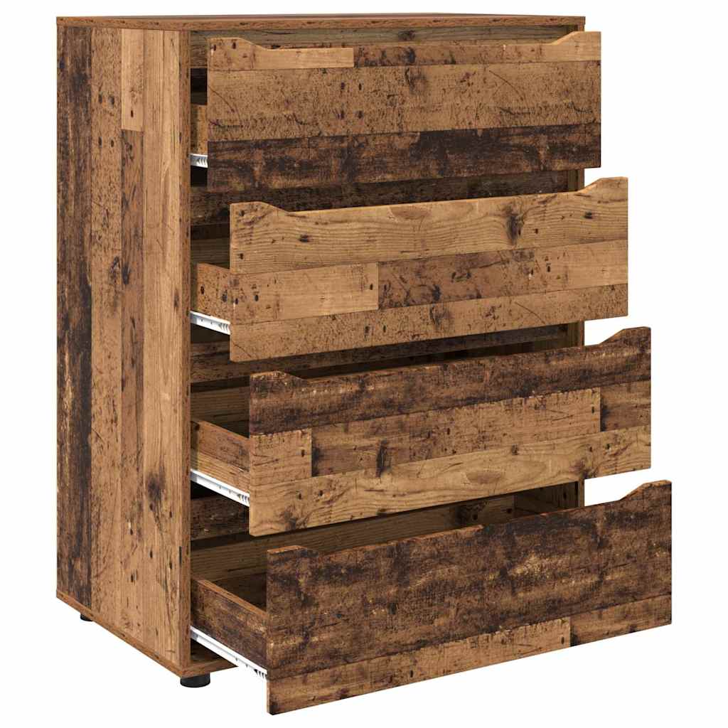 Storage Cabinets Old Wood 80 x 48 x 105 cm Engineered Wood