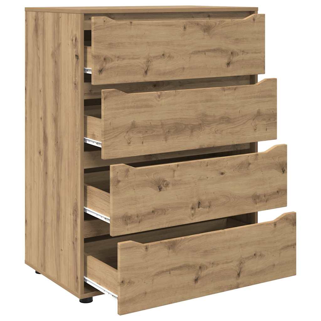 Storage Cabinets Artisan Oak 80 x 48 x 105 cm Engineered Wood