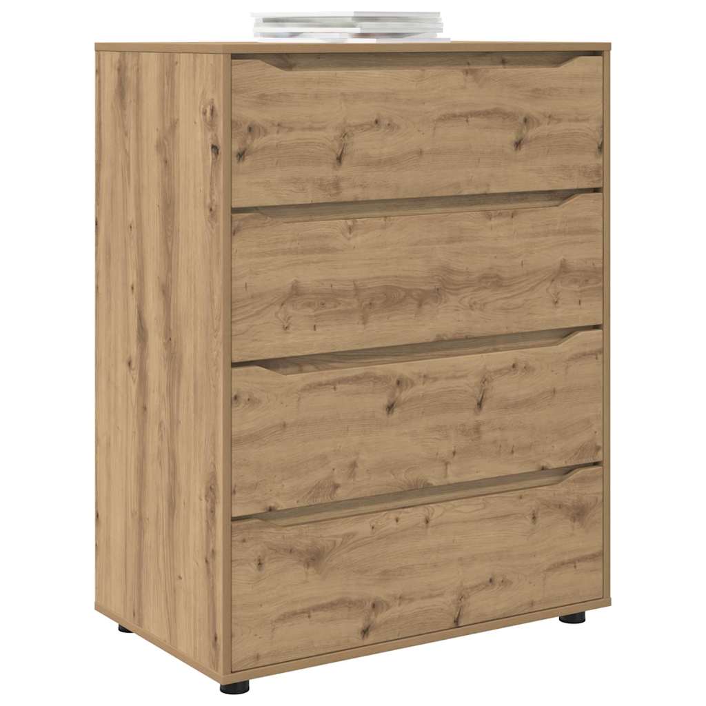 Storage Cabinets Artisan Oak 80 x 48 x 105 cm Engineered Wood