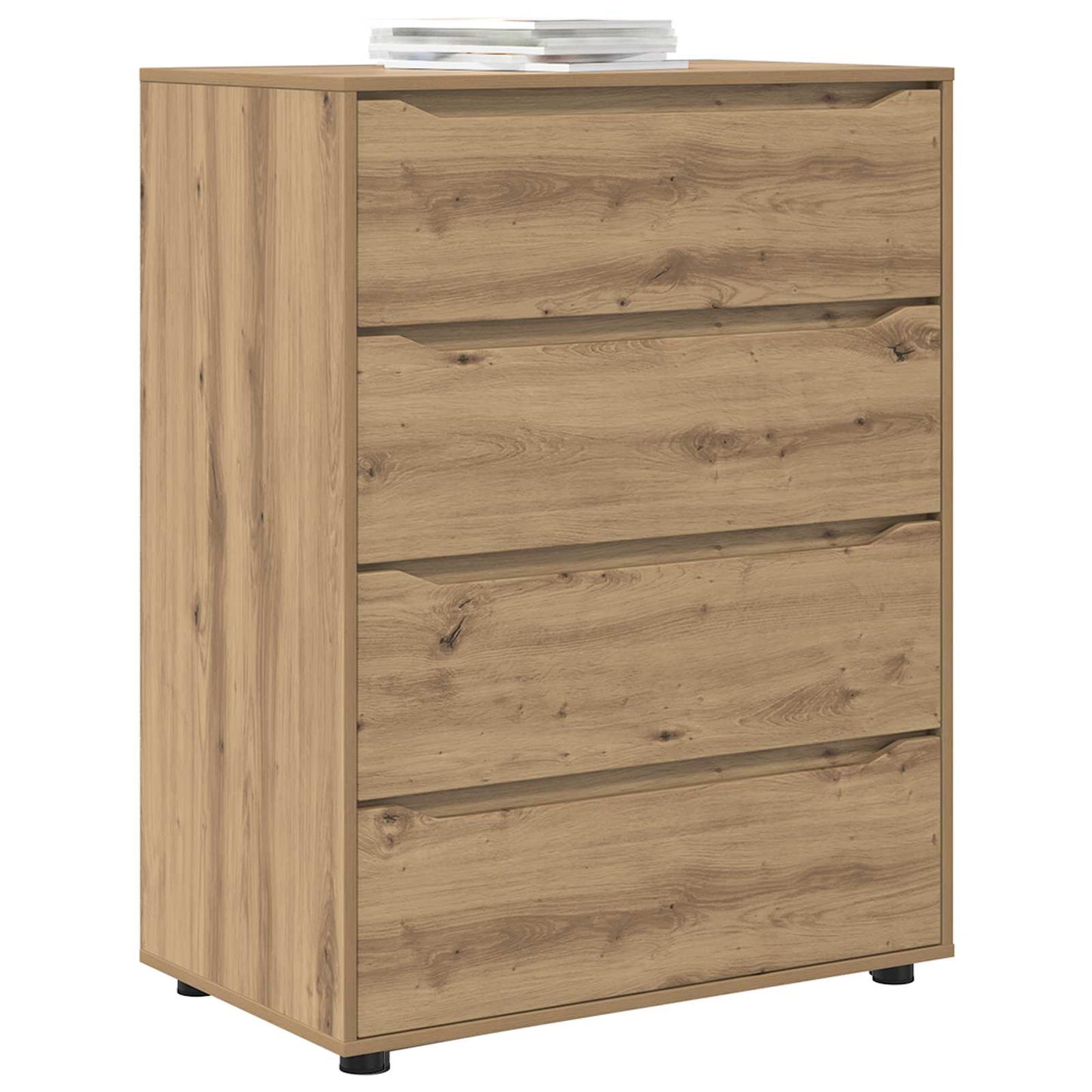 Storage Cabinets Artisan Oak 80 x 48 x 105 cm Engineered Wood