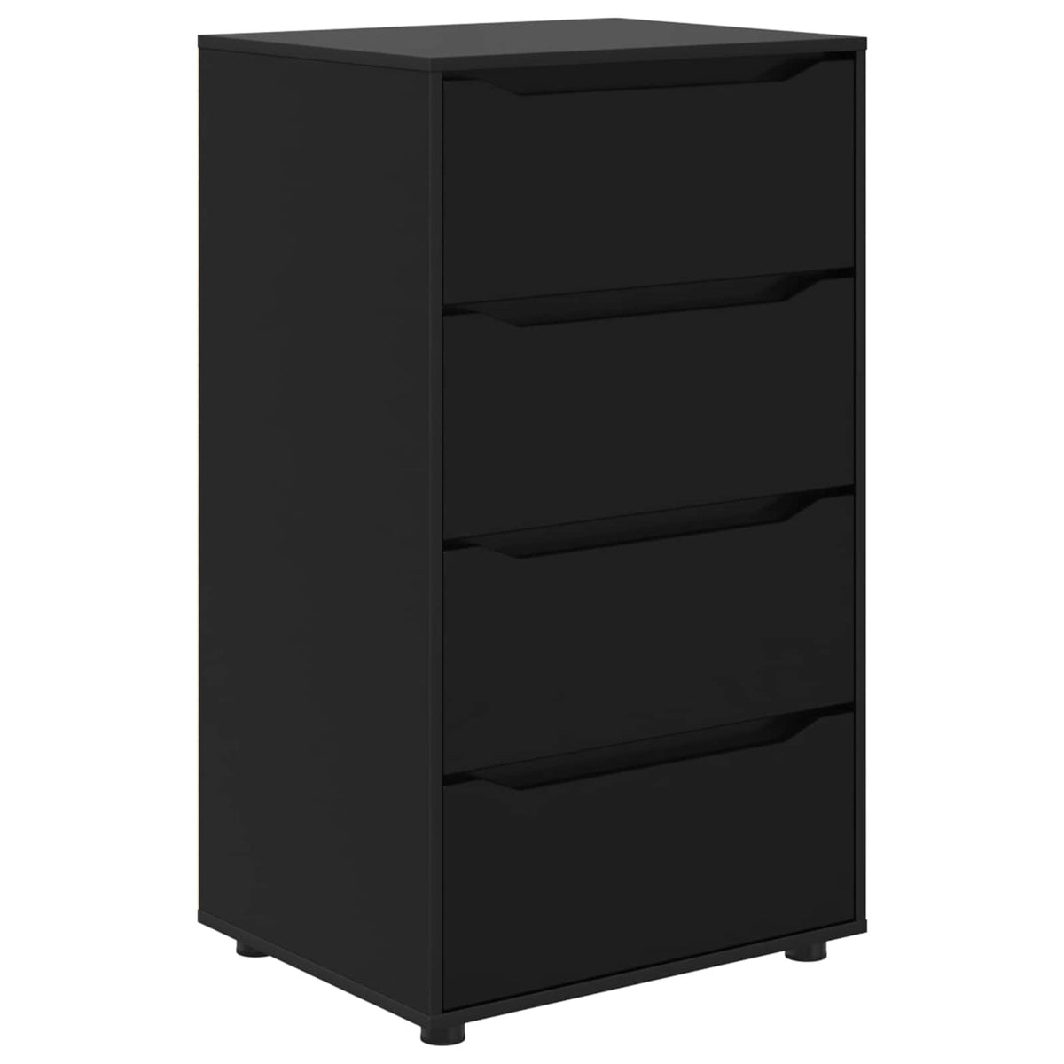 Storage Cabinets 60 x 48 x 105 cm Engineered Wood Black