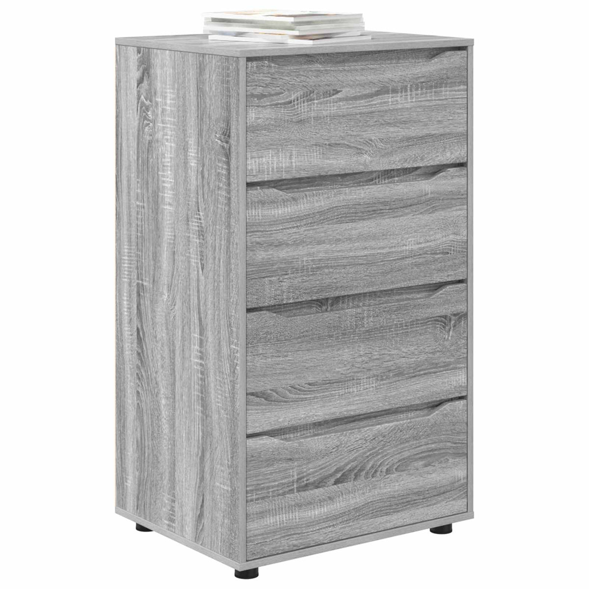 Storage Cabinets 60 x 48 x 105 cm Engineered Wood Grey Sonoma
