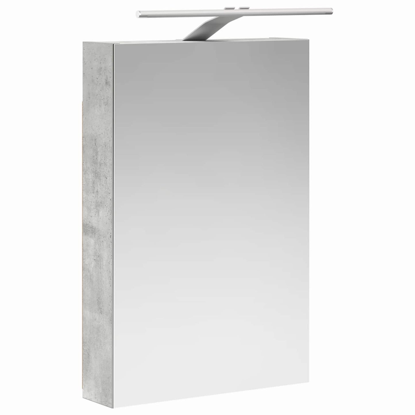 Bathroom Cabinet Set 5 pcs Concrete Grey 40 x 10.5 x 60.5 cm
