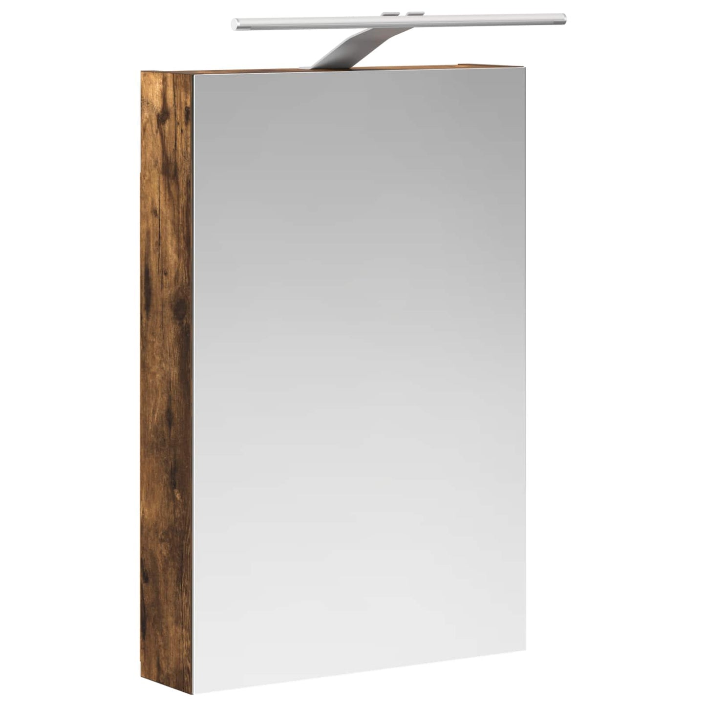 Bathroom Cabinet Set 5 pcs Smoked Oak 40 x 10.5 x 60.5 cm