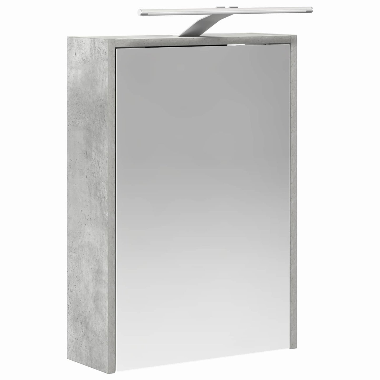 Bathroom Cabinet Set 5 pcs Concrete Grey 43 x 16 x 62.5 cm