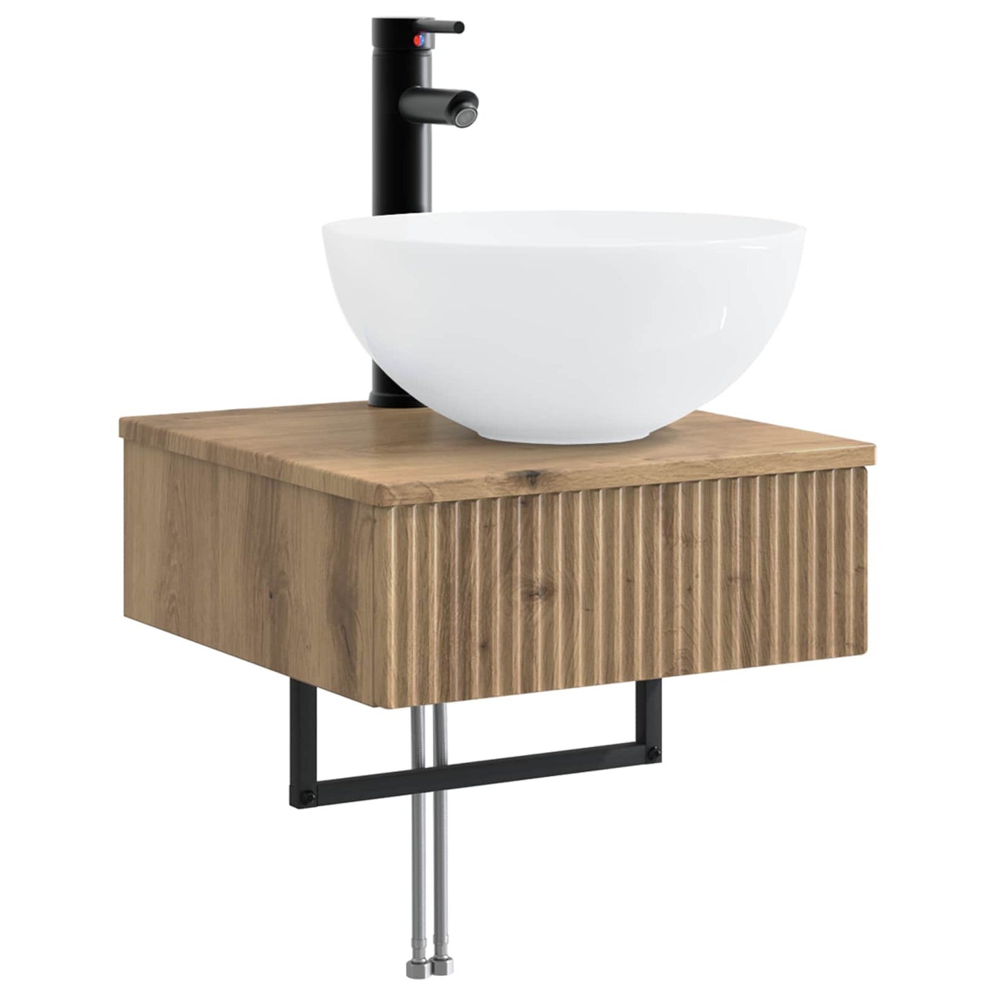 Bathroom Cabinet Set 5 pcs Artisan Oak 43 x 16 x 62.5 cm