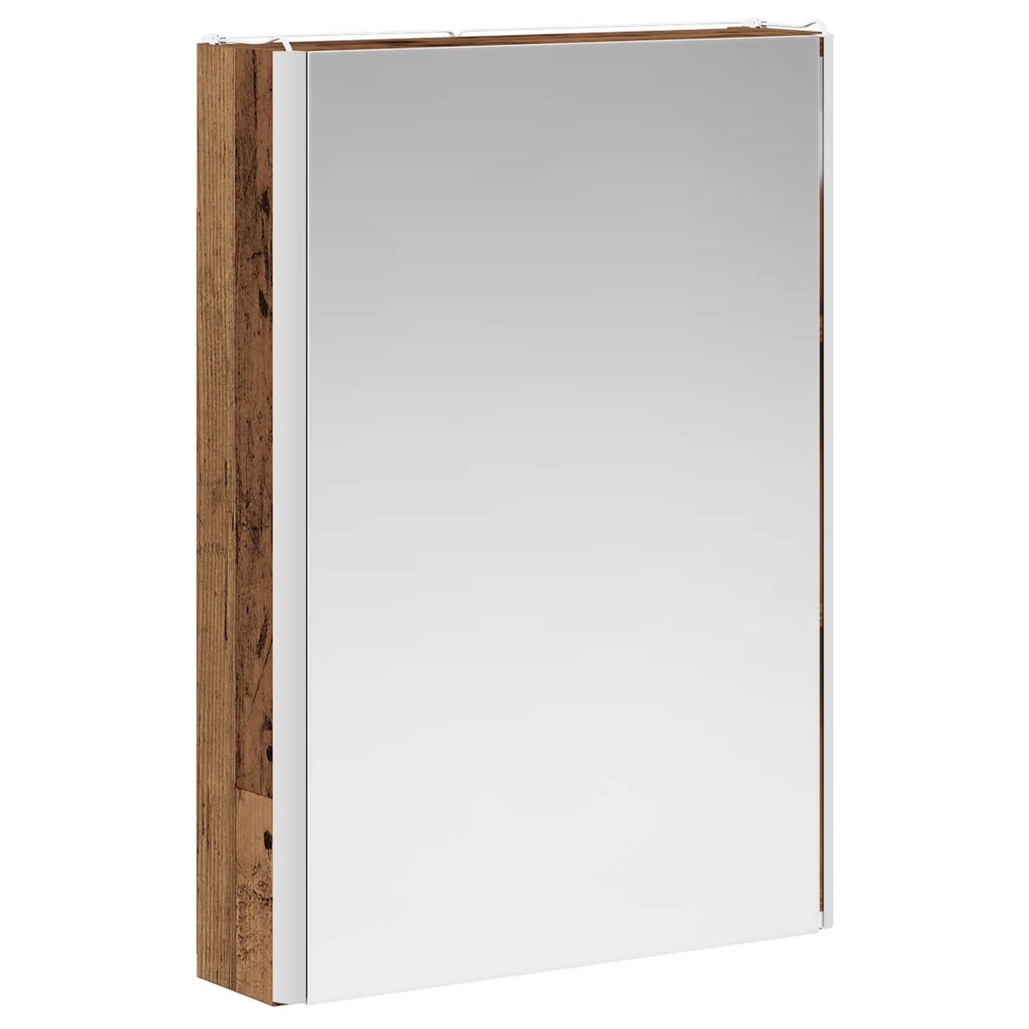 Bathroom Cabinet Set 5 pcs Old Wood 43 x 11.5 x 60.5 cm