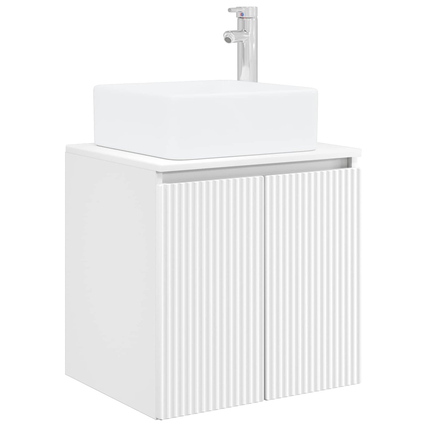 Bathroom Cabinet Set 4 pcs White 100 x 14.5 x 70 cm
