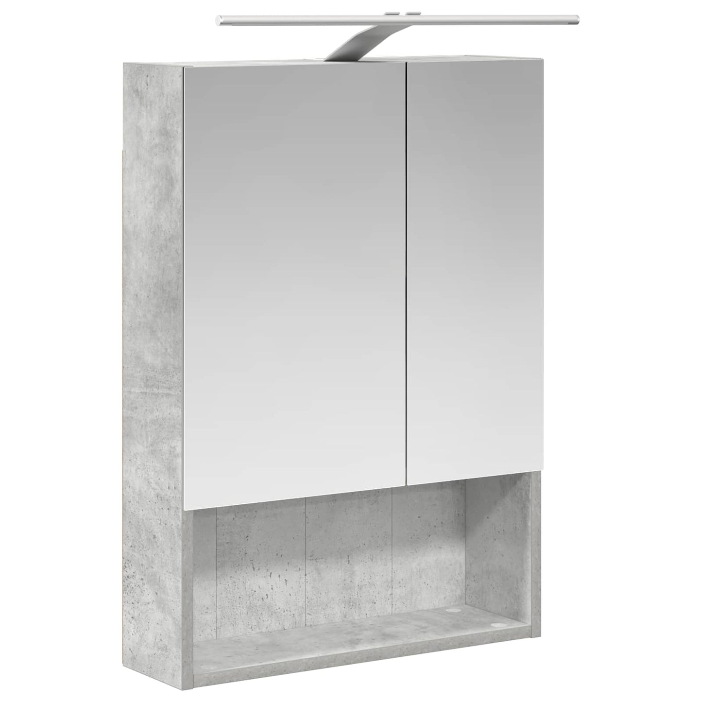 Bathroom Cabinet Set 5 pcs Concrete Grey Engineered Wood