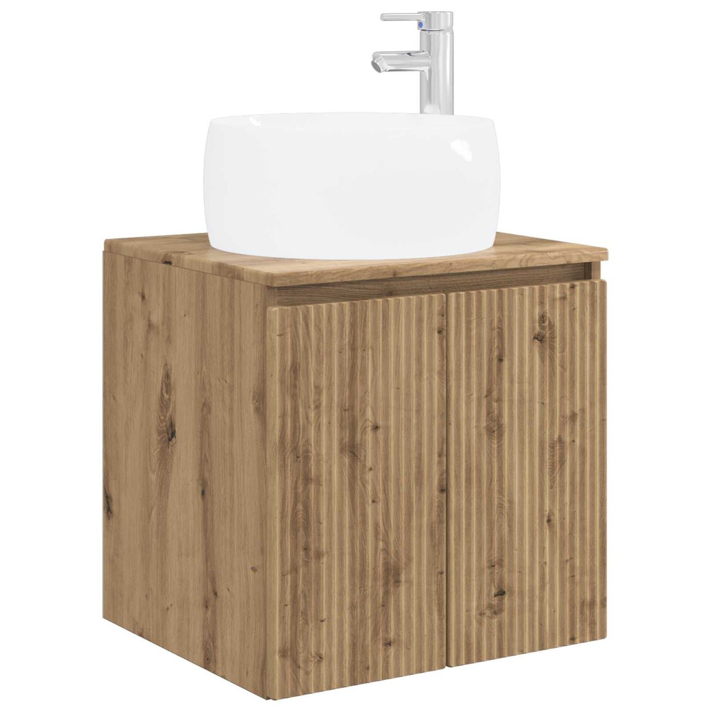 Bathroom Cabinet Set 4 pcs Artisan Oak Engineered Wood