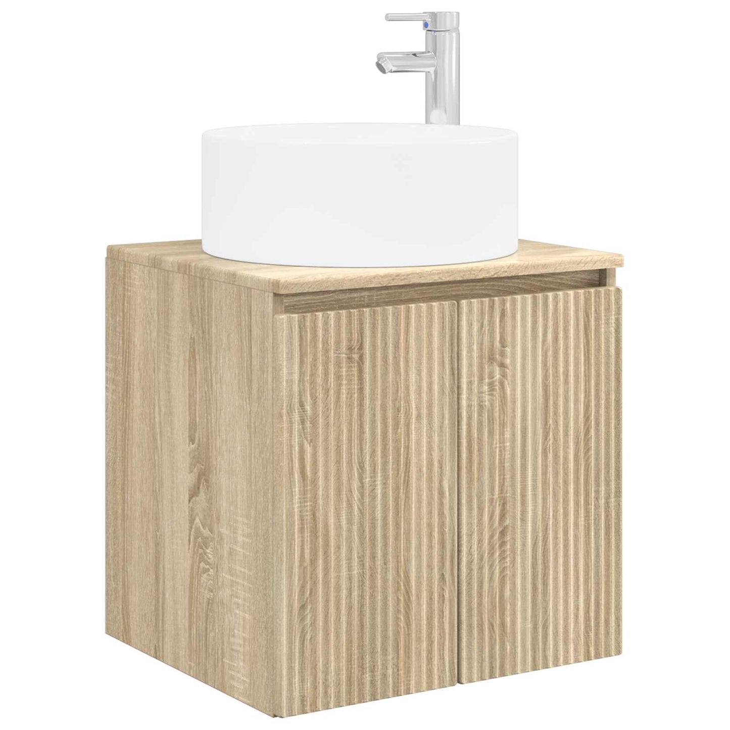 Bathroom Cabinet Set 4 pcs Sonoma Oak 100 x 14.5 x 70 cm