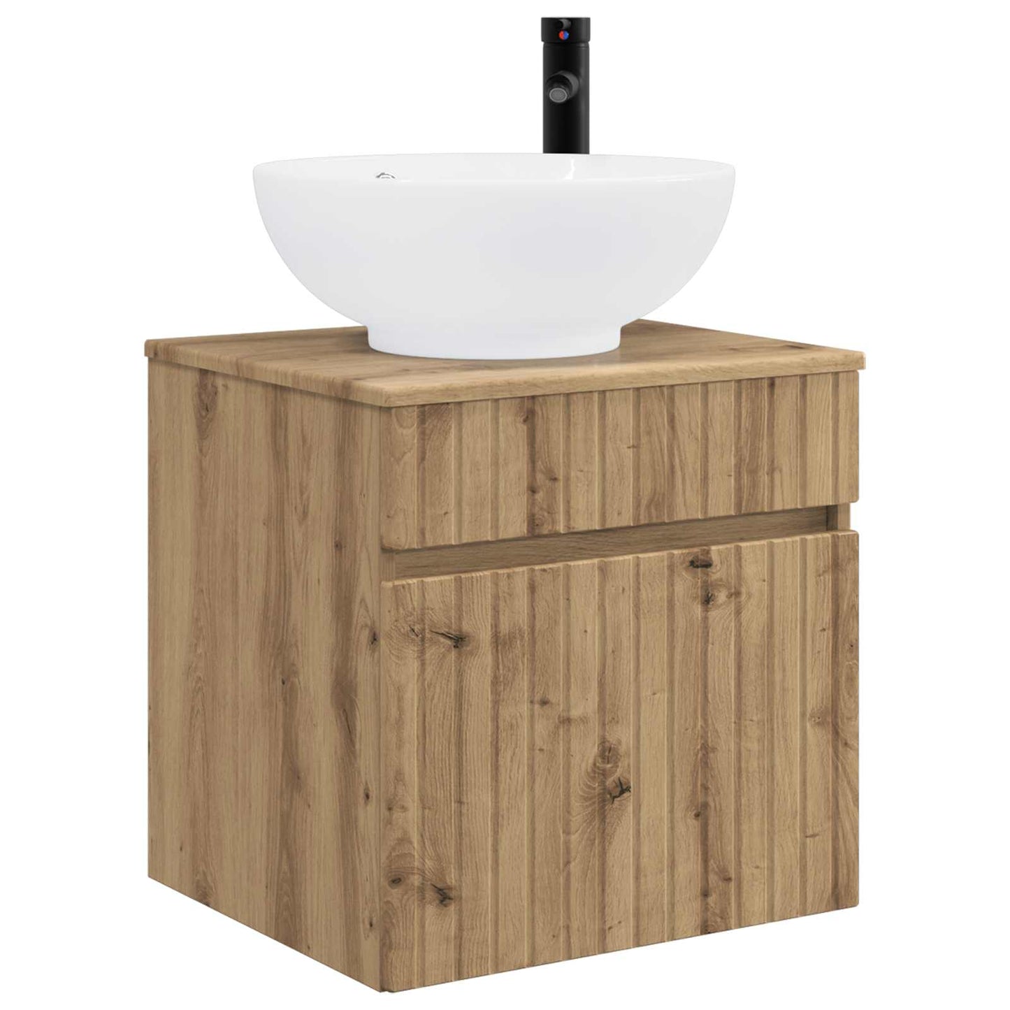 Bathroom Cabinet Set 4 pcs Artisan Oak 103.5 x 15.5 x 70 cm