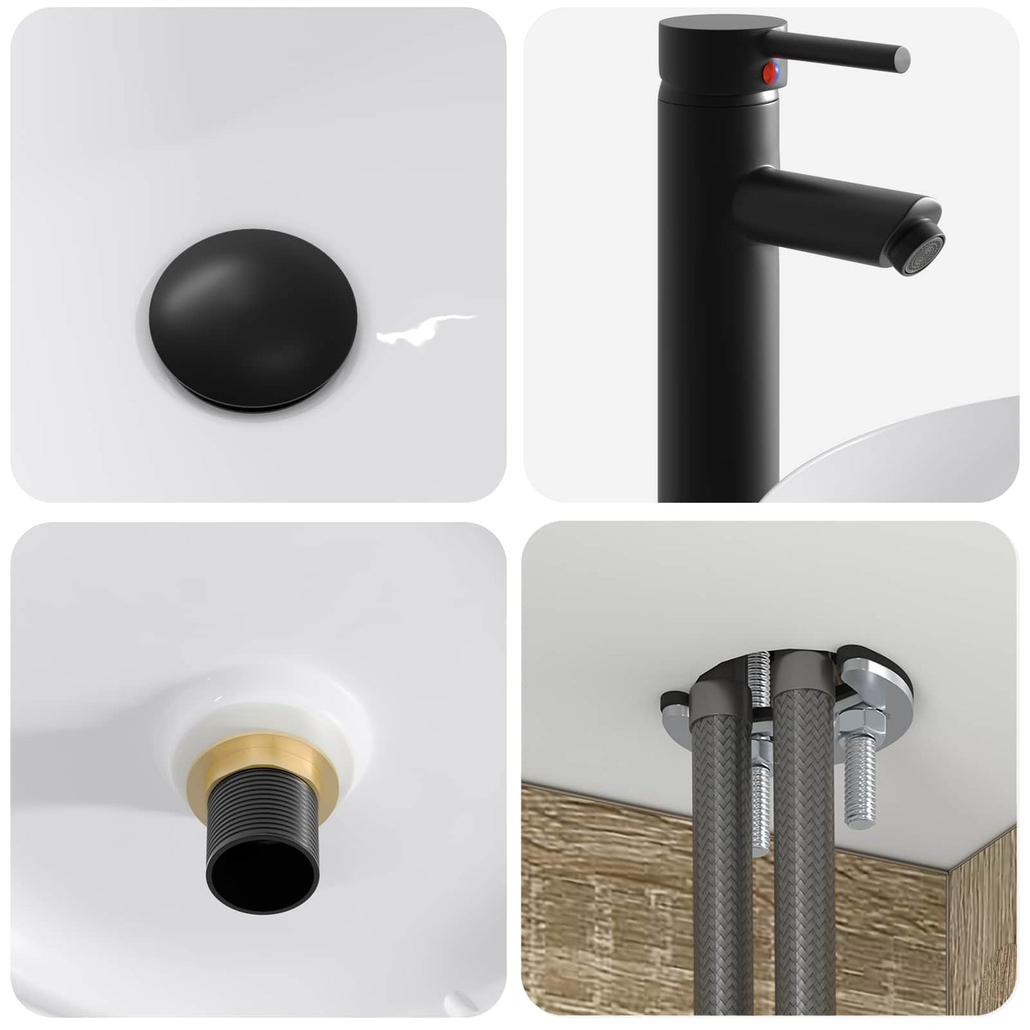 Bathroom Cabinet Set 5 pcs Sonoma Oak 50 x 14.5 x 70 cm