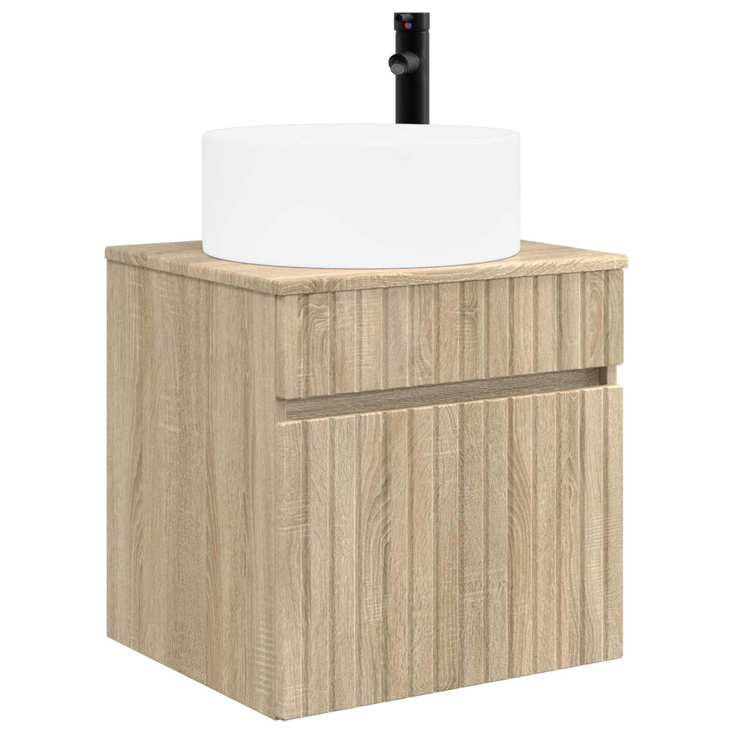 Bathroom Cabinet Set 4 pcs Sonoma Oak 100 x 14.5 x 70 cm