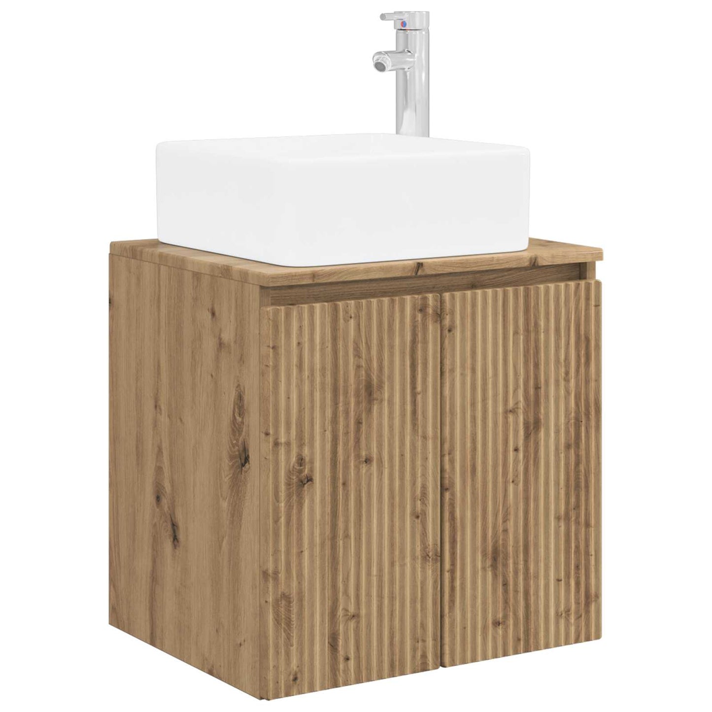 Bathroom Furniture Set 6 pcs Artisan Oak