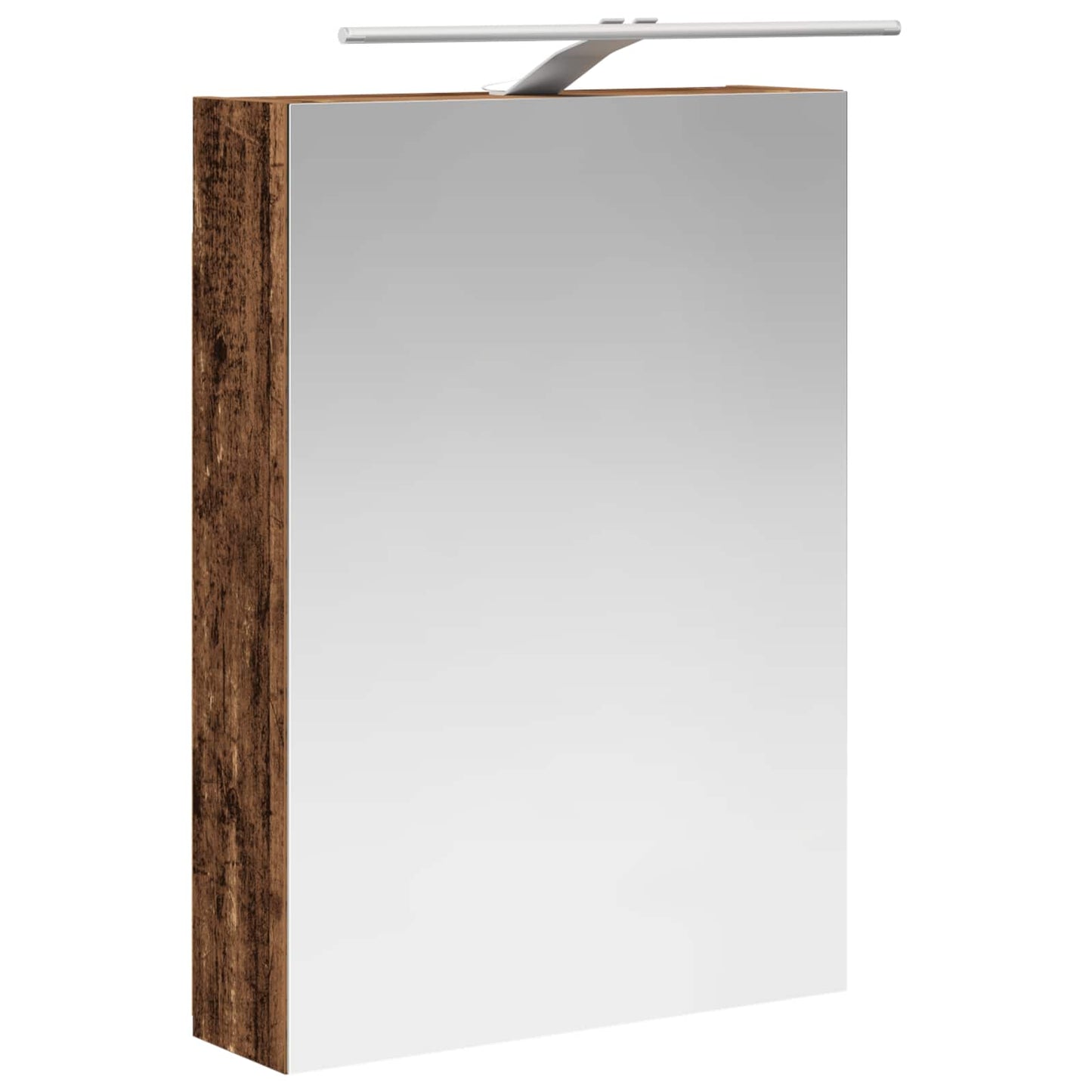 Bathroom Cabinet Set 5 pcs Old Wood 50 x 14.5 x 70 cm