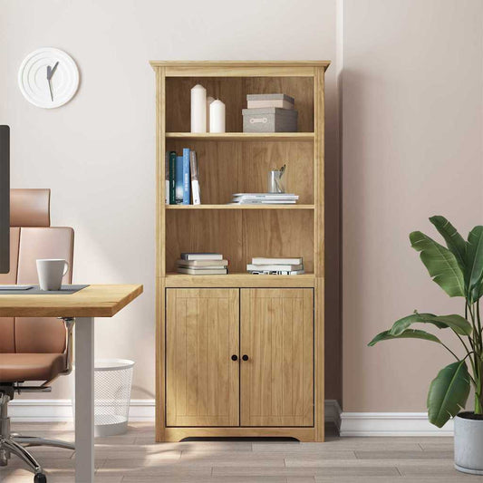 Bookcase BODO 3-Tier 82 x 40 x 173 cm Engineered Wood