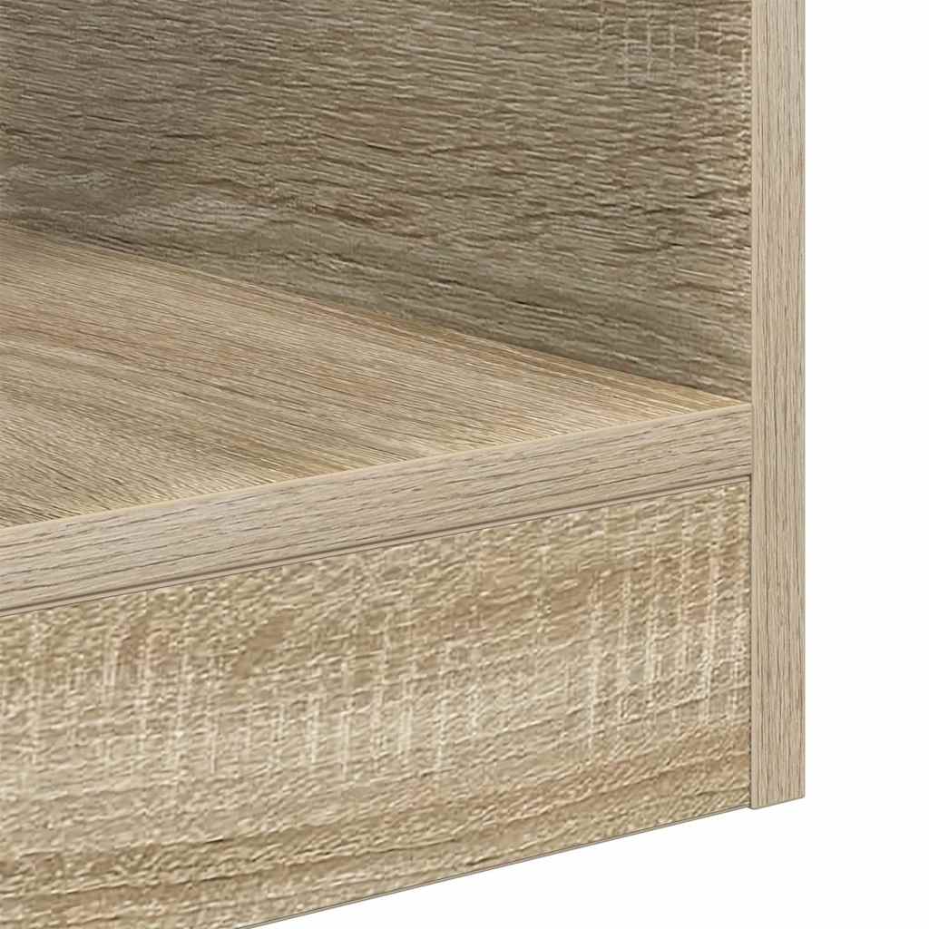 End Table 2 pcs Sonoma Oak 30.5 x 30 x 45 cm Engineered Wood