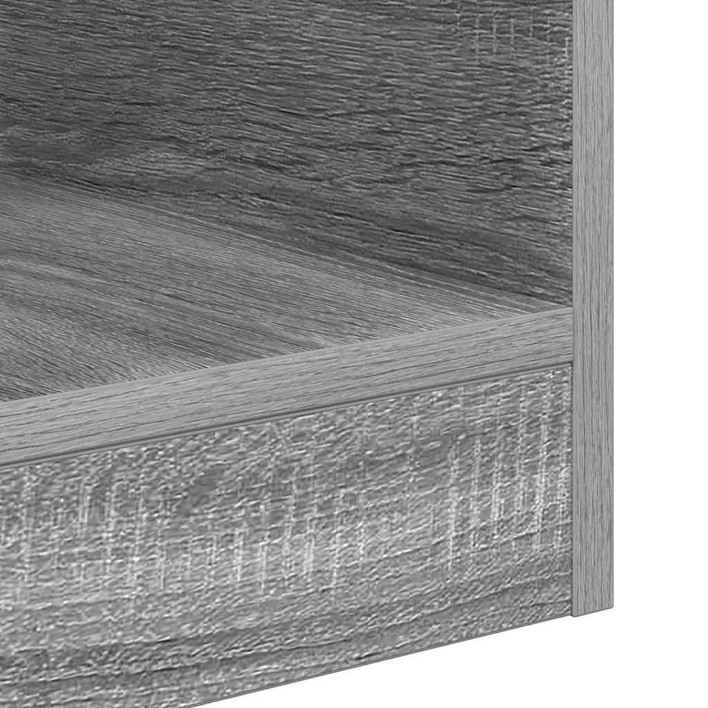 End Table 2 pcs Grey Sonoma 30.5 x 30 x 45 cm Engineered Wood