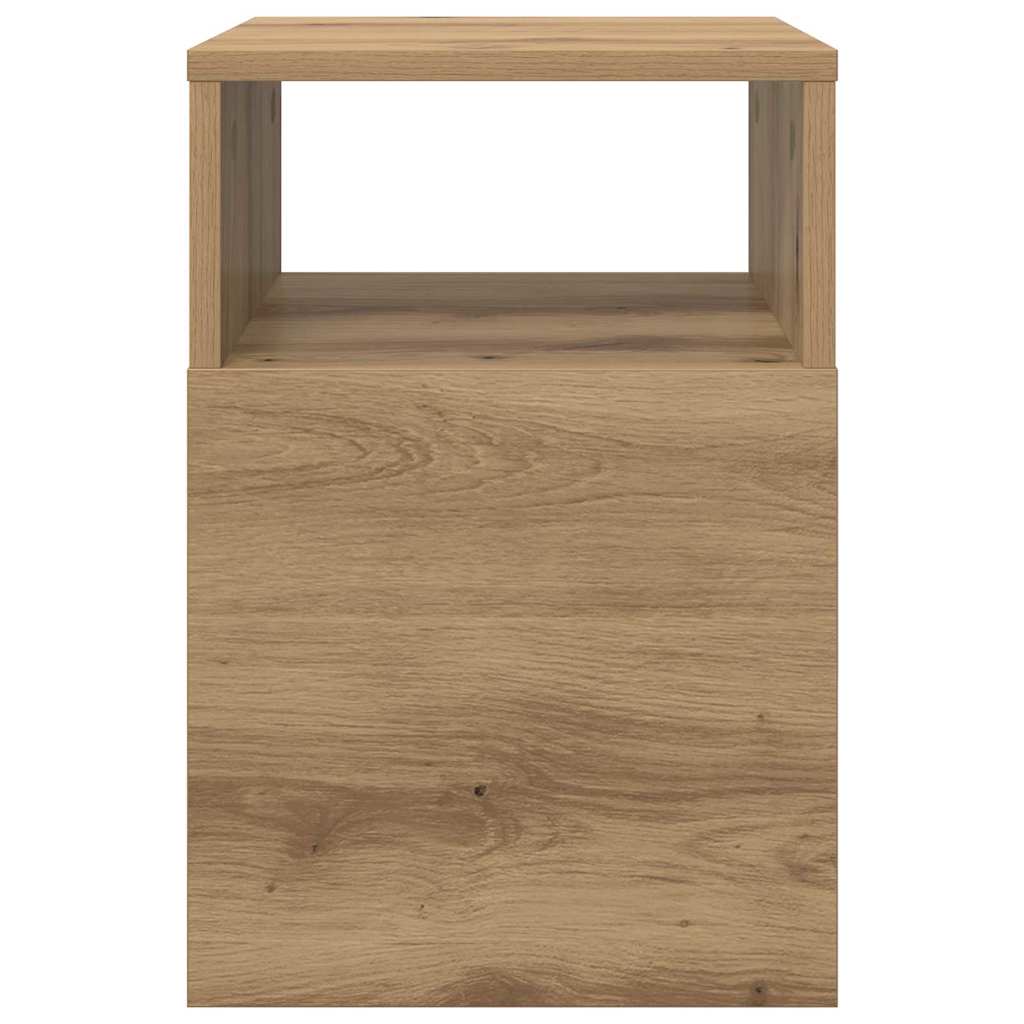 End Table Artisan Oak 30.5 x 30 x 45 cm Engineered Wood