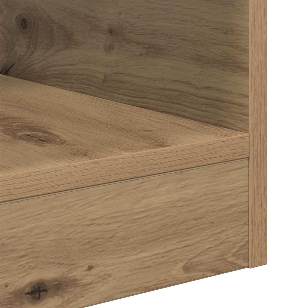 End Table 2 pcs Artisan Oak 30.5 x 30 x 45 cm Engineered Wood