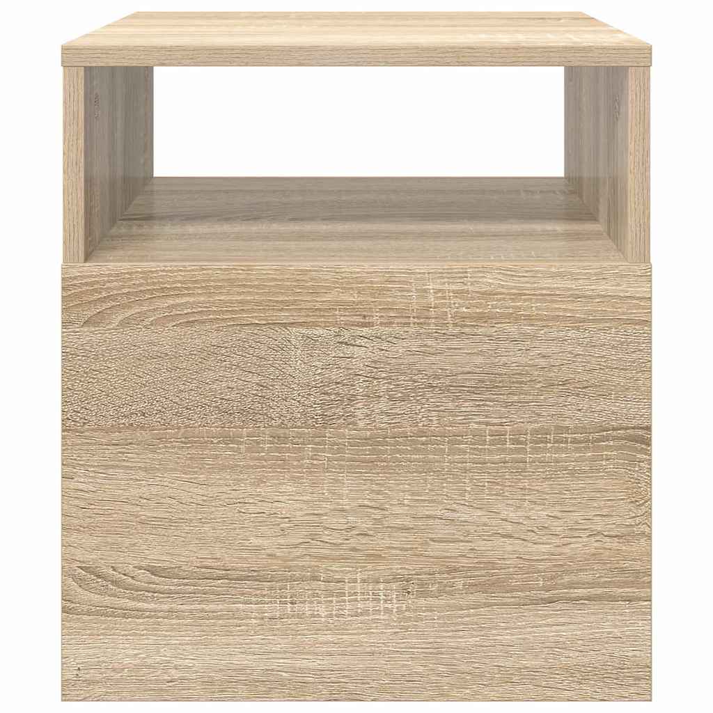 End Table 2 pcs Sonoma Oak 40.5 x 40 x 45 cm Engineered Wood