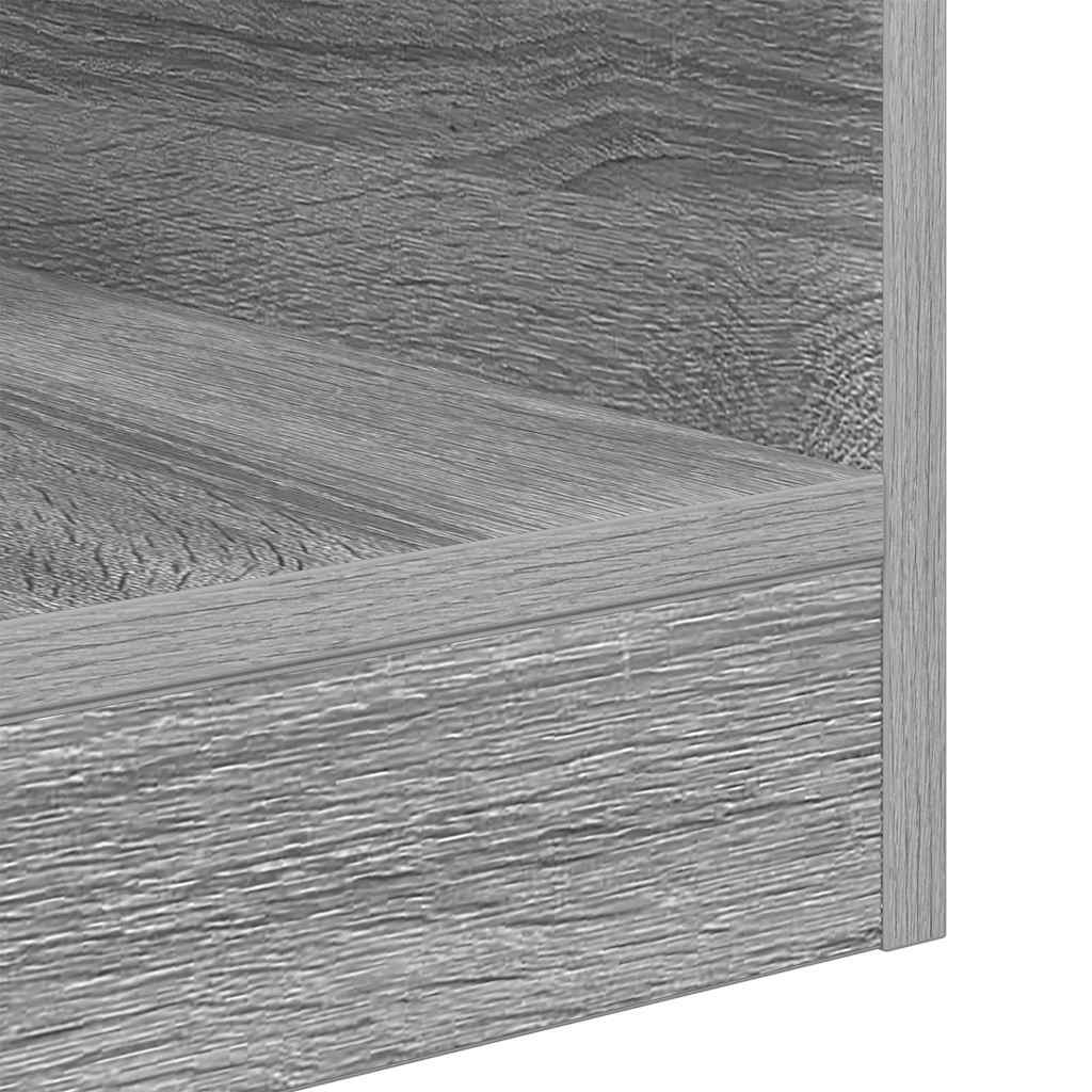 End Table 2 pcs Grey Sonoma 40.5 x 40 x 45 cm Engineered Wood