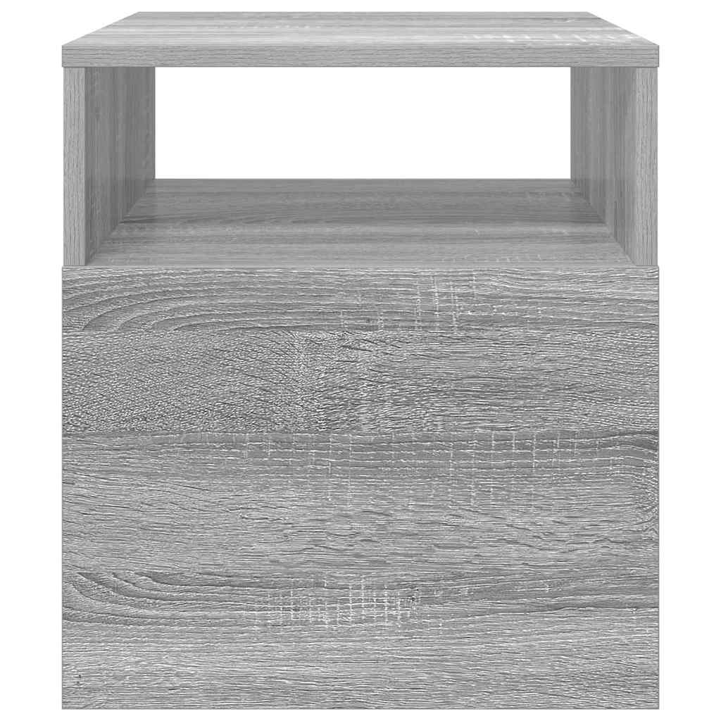 End Table 2 pcs Grey Sonoma 40.5 x 40 x 45 cm Engineered Wood