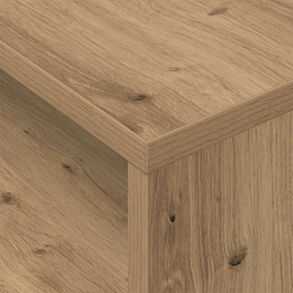 End Table 2 pcs Artisan Oak 40.5 x 40 x 45 cm Engineered Wood