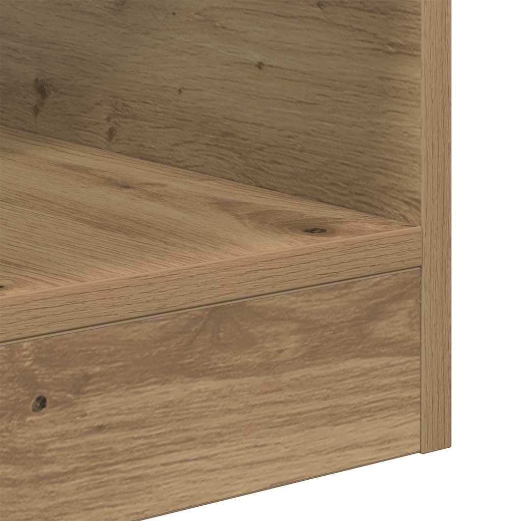 End Table 2 pcs Artisan Oak 40.5 x 40 x 45 cm Engineered Wood