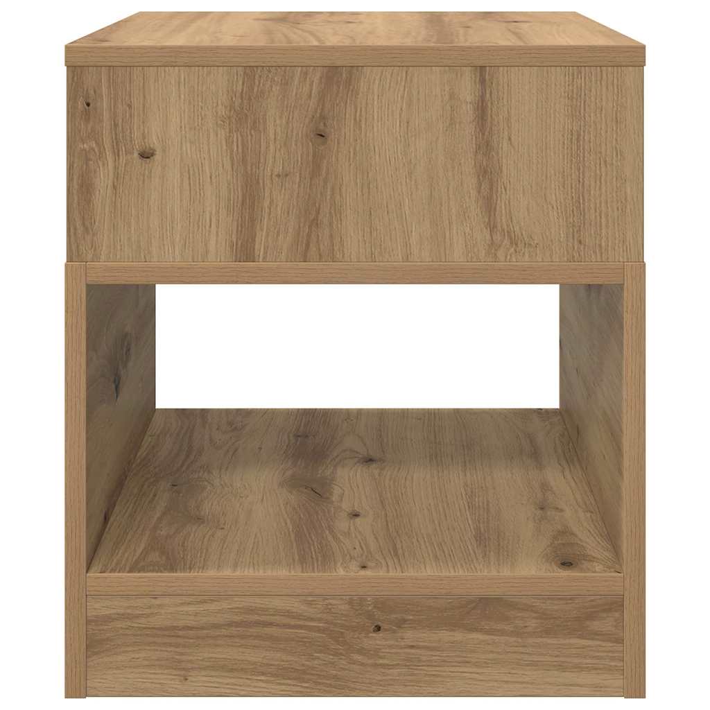End Table 2 pcs Artisan Oak 40.5 x 40 x 45 cm Engineered Wood