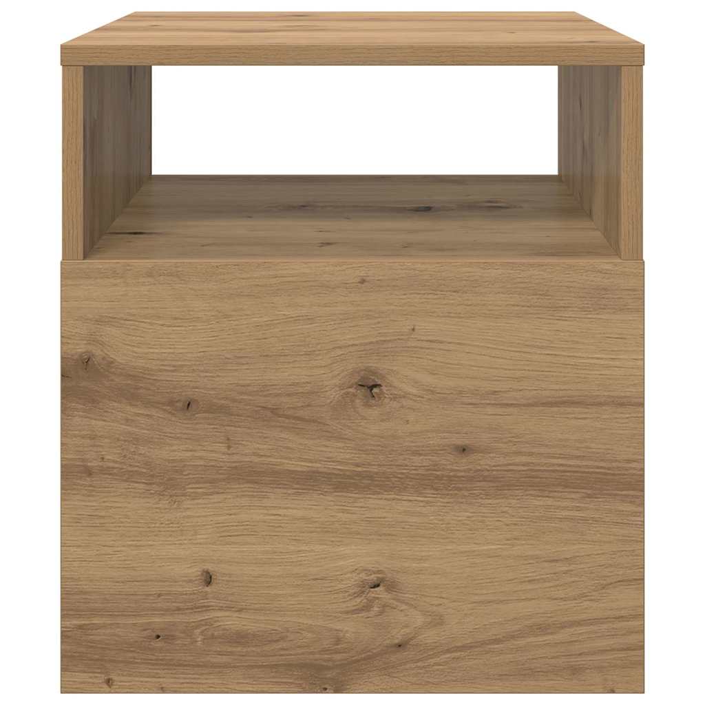 End Table 2 pcs Artisan Oak 40.5 x 40 x 45 cm Engineered Wood